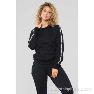 Kangourou Pocket Sweatshirt Sweatshirt pantalon Drawstring